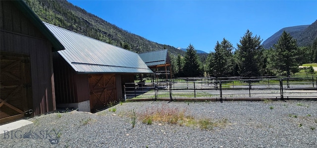 1105 S Boulder Rd, Cardwell, MT 59721 - stable with a mountain view