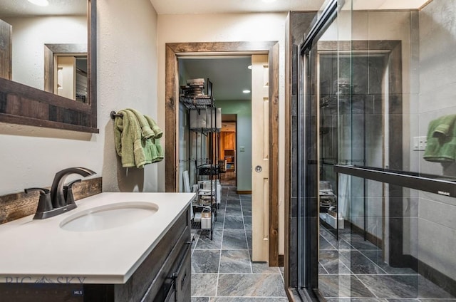 953 Angel Point Rd, Lakeside, MT 59922 - full bath with a shower stall and vanity