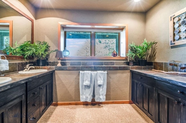 953 Angel Point Rd, Lakeside, MT 59922 - bathroom featuring double vanity