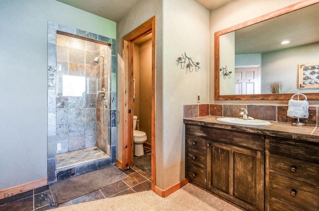 953 Angel Point Rd, Lakeside, MT 59922 - full bathroom featuring tiled shower and vanity
