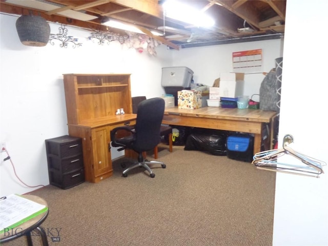 120 Balsam St, Anaconda, MT 59711 - office area with carpet floors
