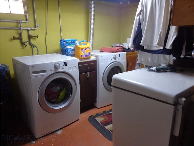 120 Balsam St, Anaconda, MT 59711 - laundry area featuring independent washer and dryer