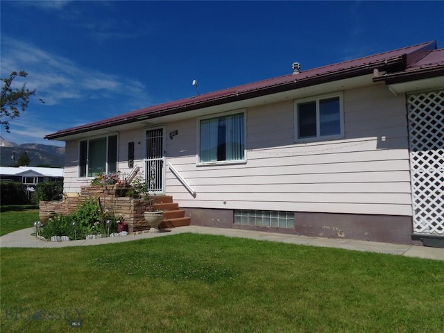 120 Balsam St, Anaconda, MT 59711 - view of front of house featuring a front yard