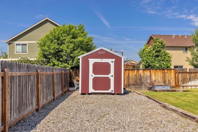 343 Stewart Loop, Bozeman, MT 59718 - view of shed with a fenced backyard