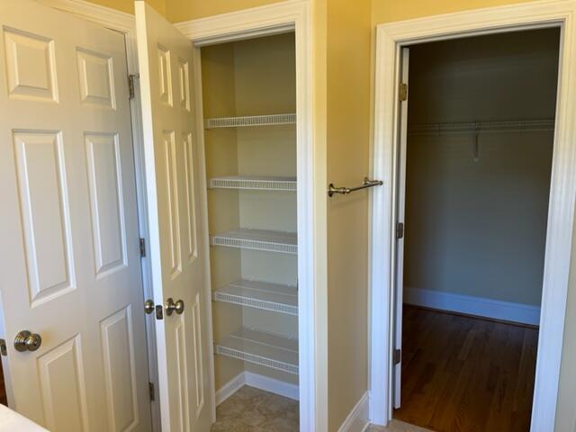 view of closet