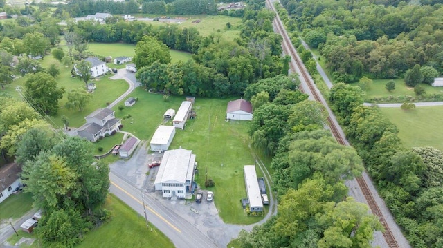 view of aerial view