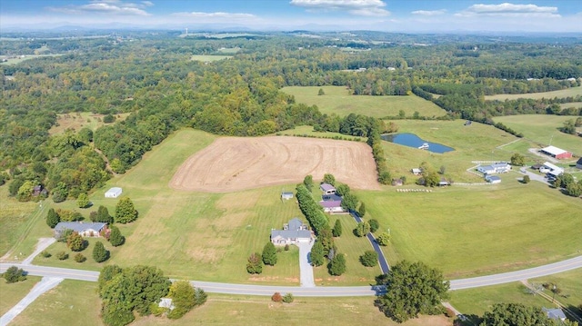 view of aerial view