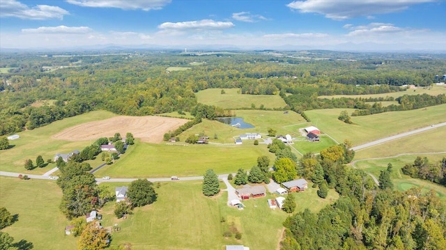 view of drone / aerial view