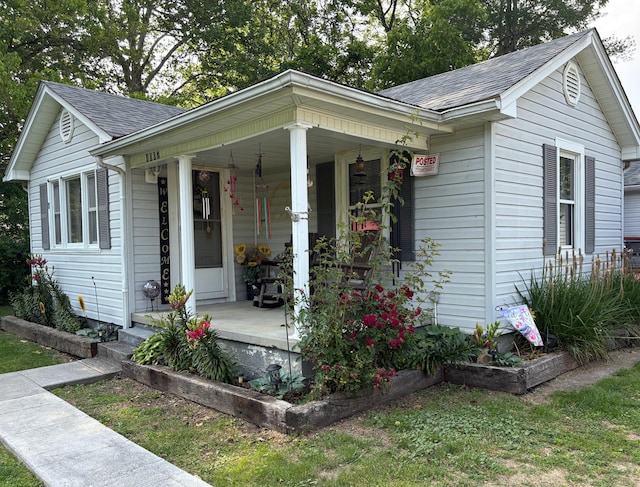 4007 Callaghan Cir, Covington, VA 24426 - ranch-style house with covered porch and roof with shingles