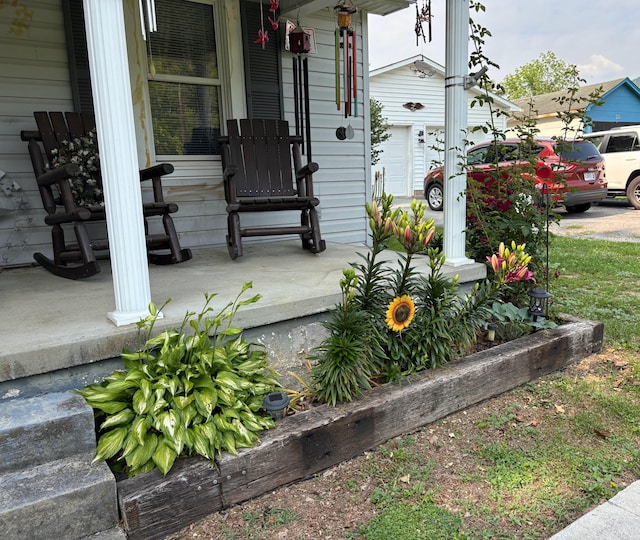 4007 Callaghan Cir, Covington, VA 24426 - property entrance featuring a porch