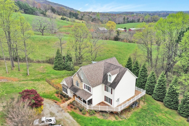 view of birds eye view of property