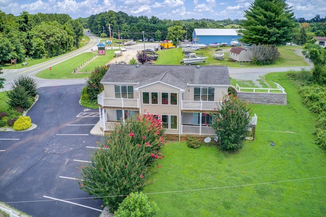 view of birds eye view of property