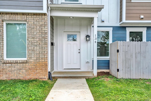 view of entrance to property