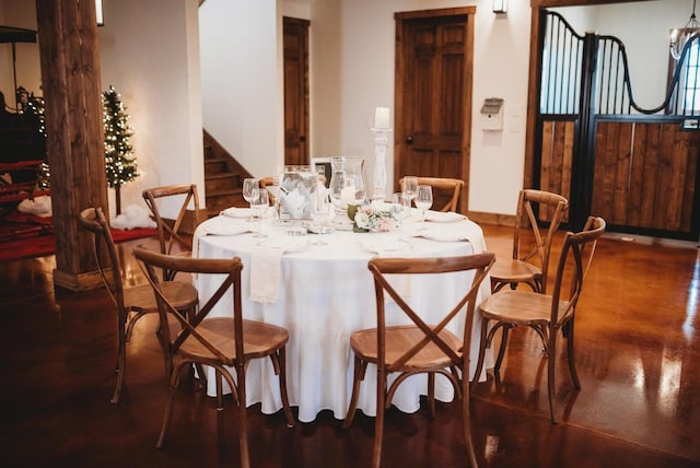 view of dining room