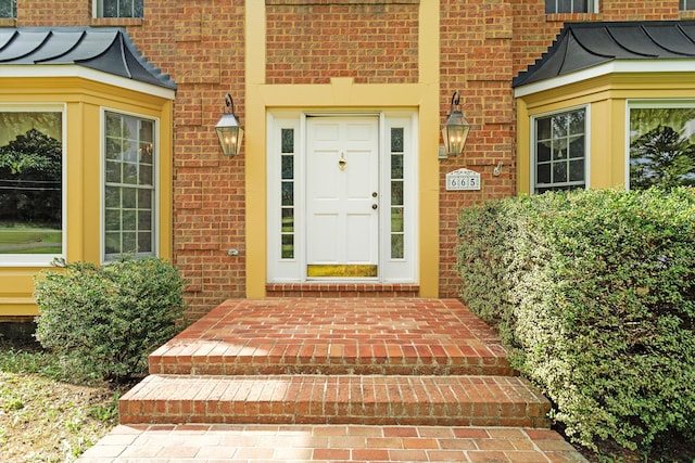 view of entrance to property