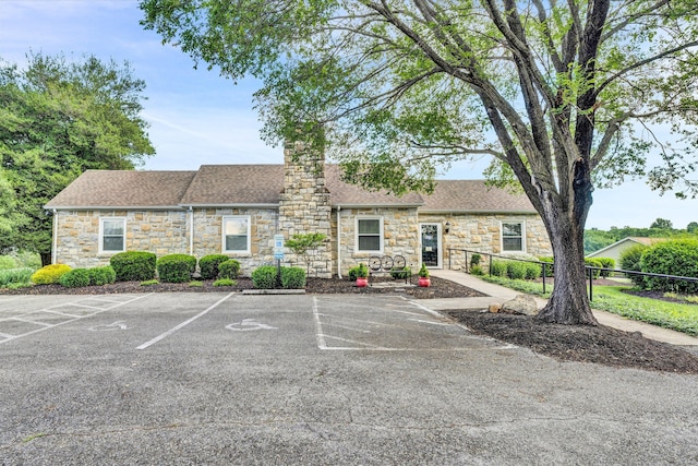 view of ranch-style home