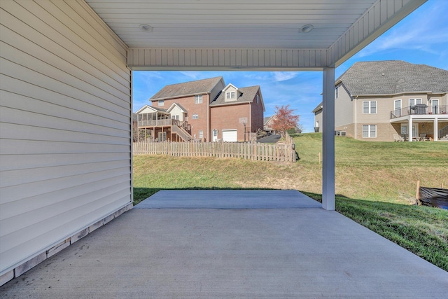 2240 Foxfield Ln, Salem, VA 24153 - view of patio / terrace featuring a residential view