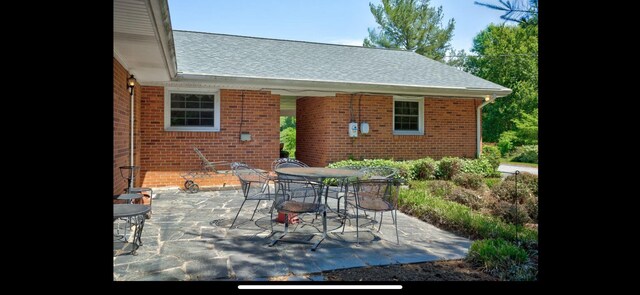 view of patio / terrace with outdoor dining space