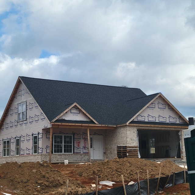 view of property under construction