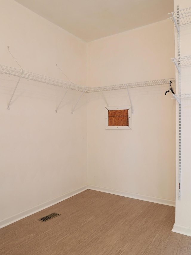 1782 Wolf Creek Rd, Narrows, VA 24124 - walk in closet with light wood-style flooring