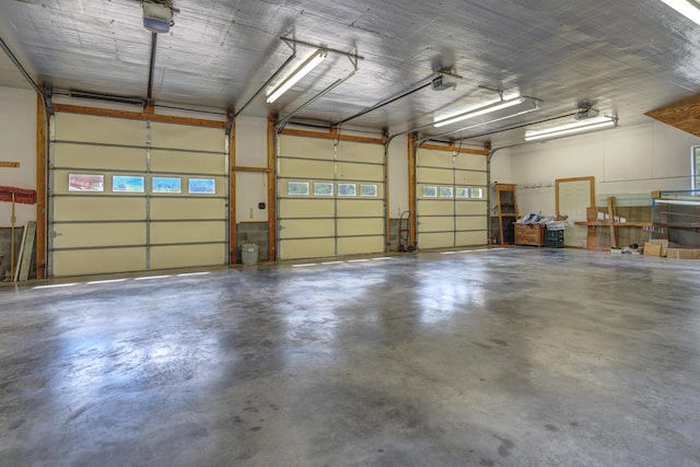 1782 Wolf Creek Rd, Narrows, VA 24124 - garage with a garage door opener