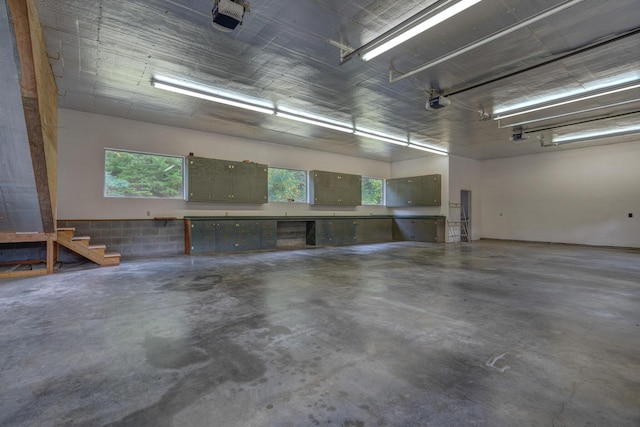 1782 Wolf Creek Rd, Narrows, VA 24124 - garage featuring a garage door opener