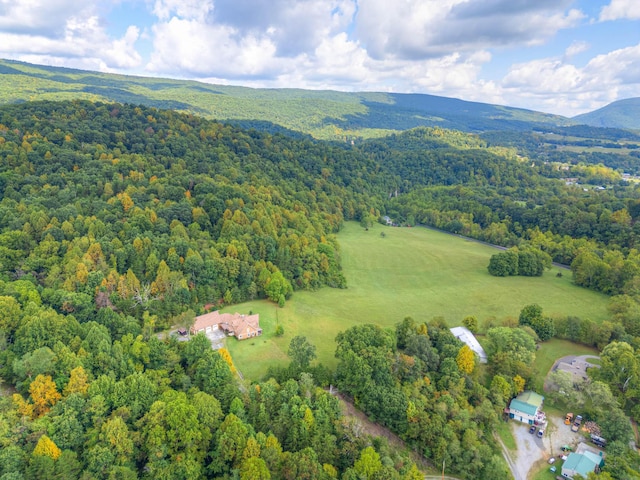 1782 Wolf Creek Rd, Narrows, VA 24124 - view of property location with a heavily wooded area