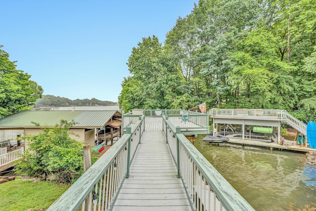 900 Lakemount Dr, Moneta, VA 24121 - dock area with a water view