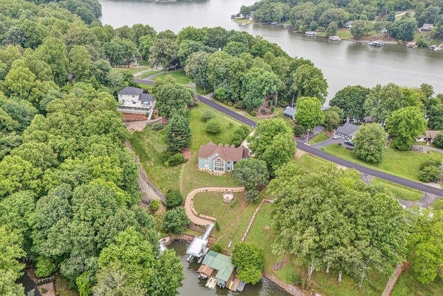 900 Lakemount Dr, Moneta, VA 24121 - aerial view of property's location featuring a nearby body of water
