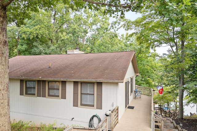 view of home's exterior