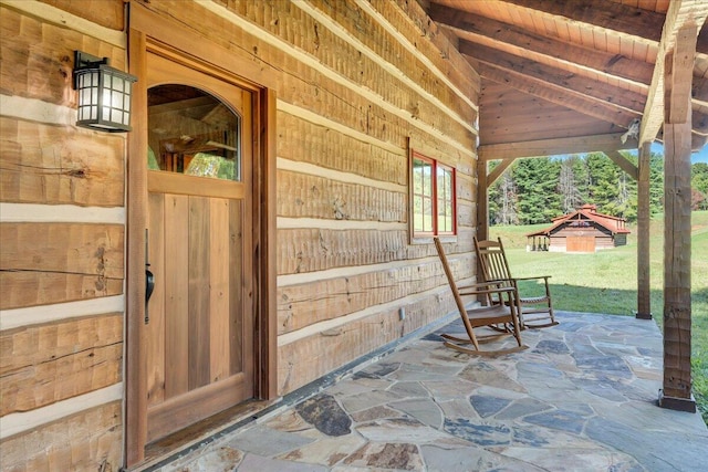 exterior space featuring a gazebo