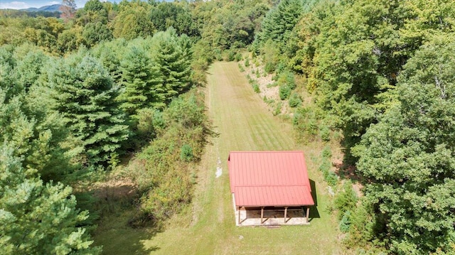 aerial view