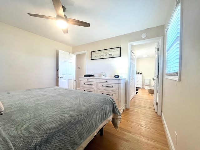 bedroom featuring dark wood-type flooring