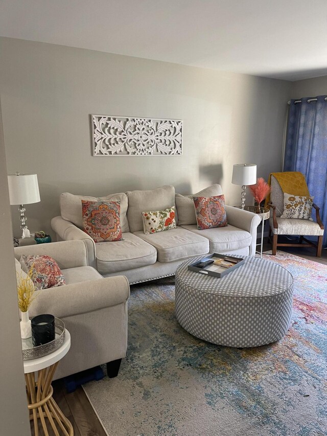 5260 Crossbow Cir Unit 3D, Roanoke, VA 24018 - living area with wood finished floors