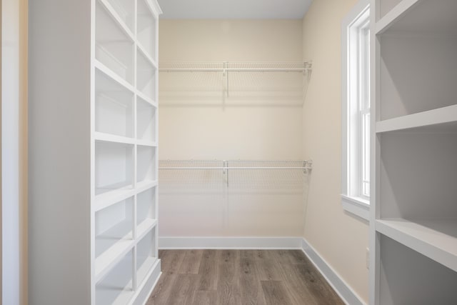6913 Doral Dr, Radford, VA 24141 - walk in closet featuring wood finished floors