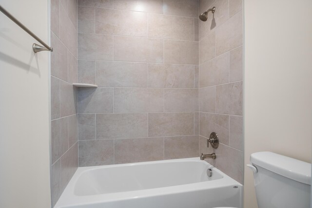6913 Doral Dr, Radford, VA 24141 - full bathroom featuring shower / bathing tub combination and toilet