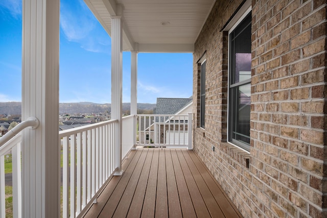 6913 Doral Dr, Radford, VA 24141 - view of wooden deck