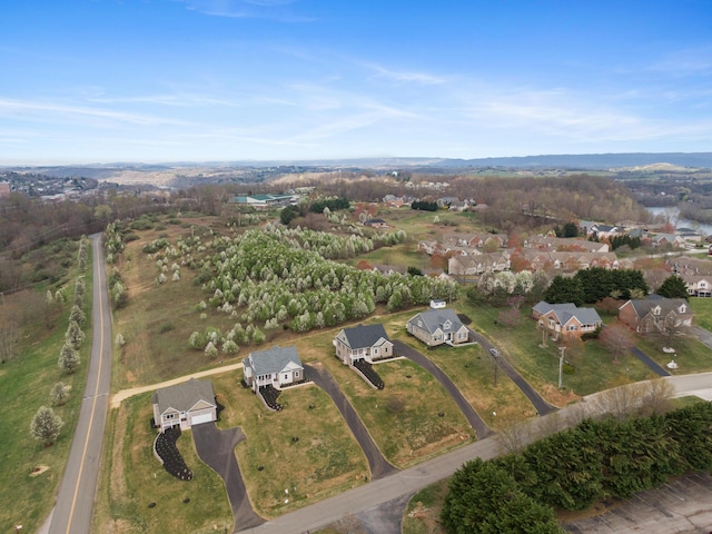 6913 Doral Dr, Radford, VA 24141 - drone / aerial view with a residential view