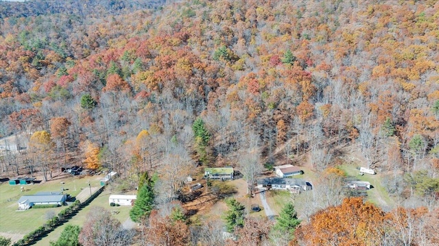 7820 Ogle Creek Rd, Covington, VA 24426 - aerial view of property's location featuring a heavily wooded area