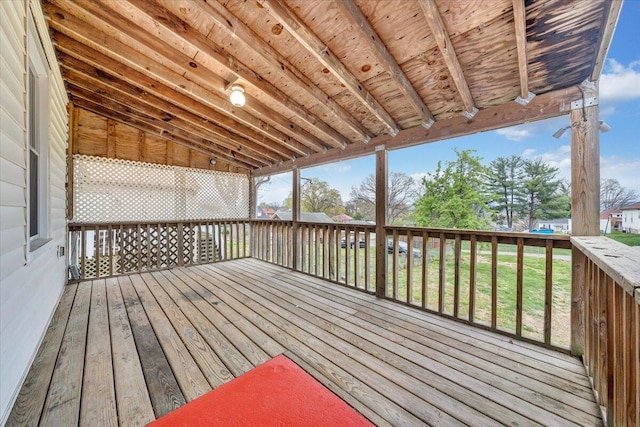 1132 Montrose Ave SE, Roanoke, VA 24013 - view of wooden deck