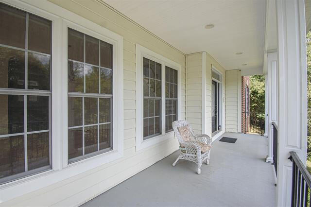 view of patio with a porch