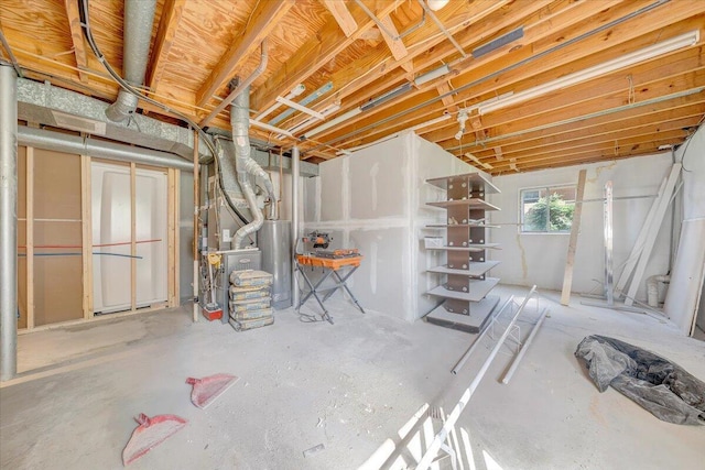2422 Kingston Rd NW, Roanoke, VA 24017 - basement featuring heating unit