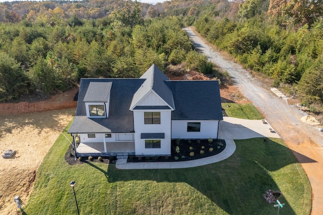 1154 Barrow Hills Dr, Huddleston, VA 24104 - view of subject property featuring a heavily wooded area