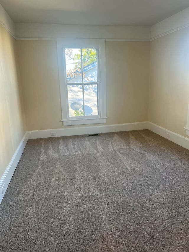 empty room with carpet flooring