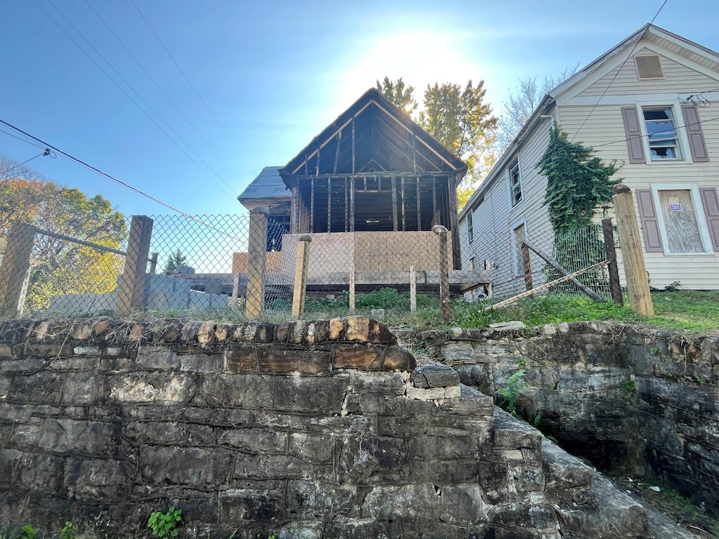 view of rear view of house