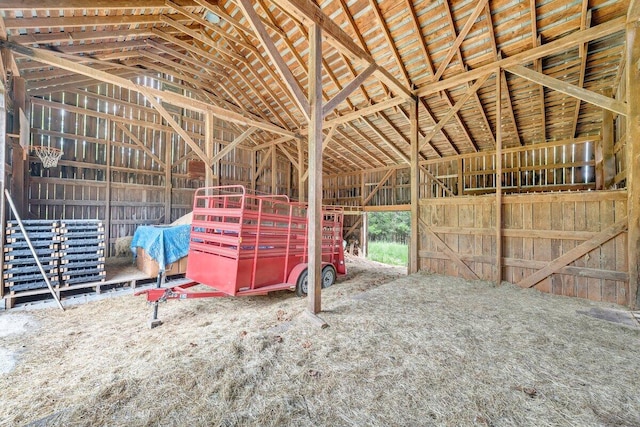 view of stable