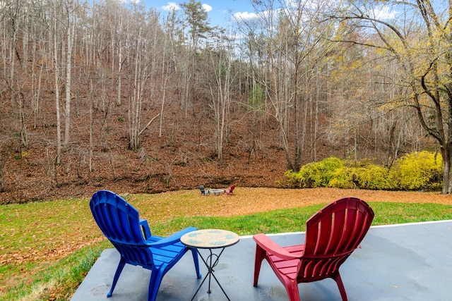 view of patio