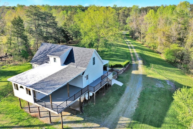 aerial view