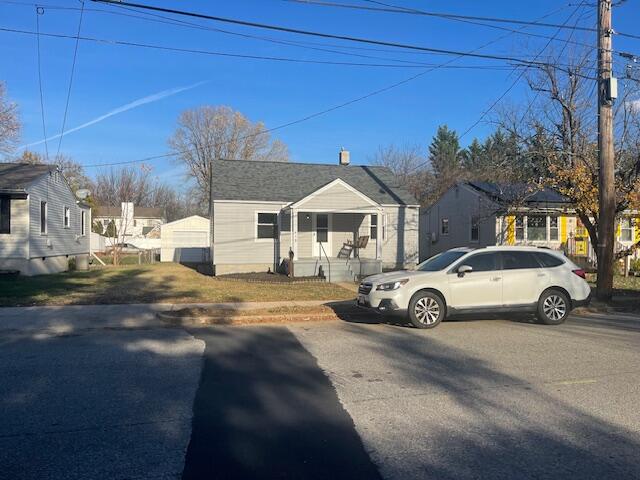 view of bungalow-style home