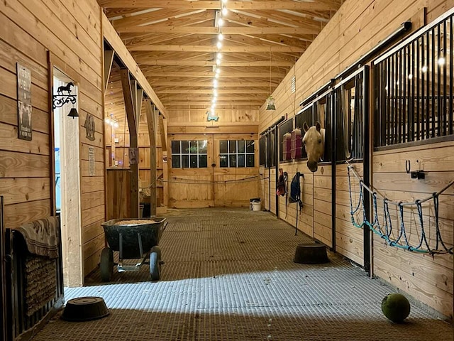 view of stable